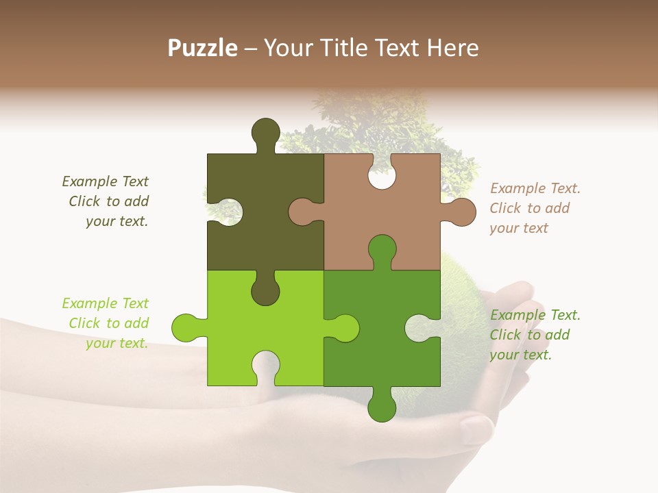 White Energy Ecology PowerPoint Template