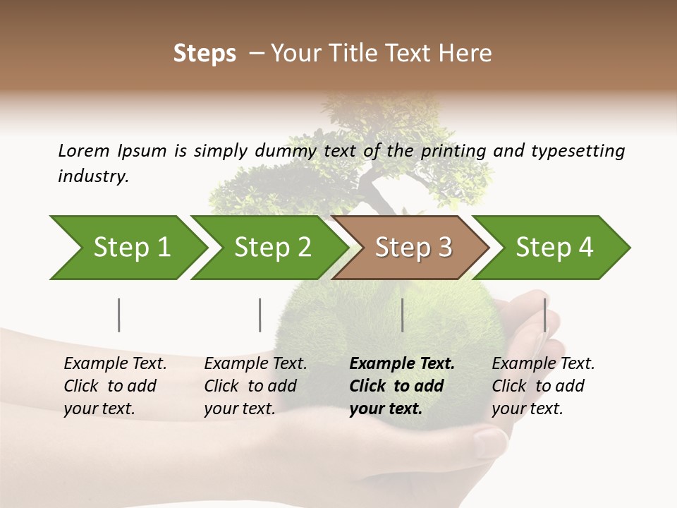 White Energy Ecology PowerPoint Template