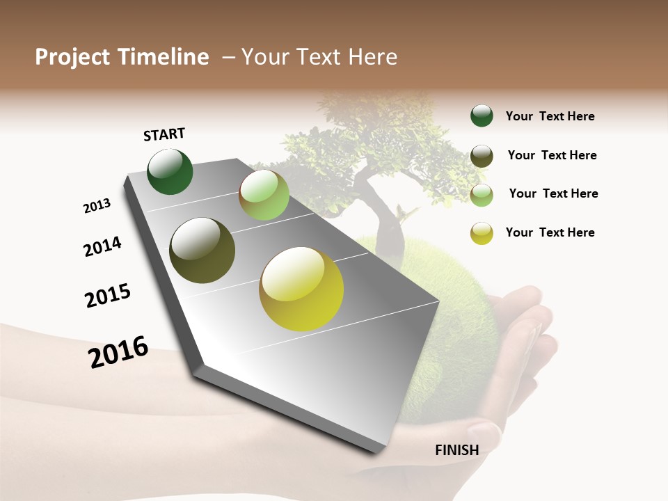 White Energy Ecology PowerPoint Template