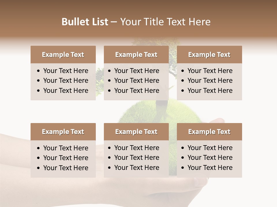White Energy Ecology PowerPoint Template