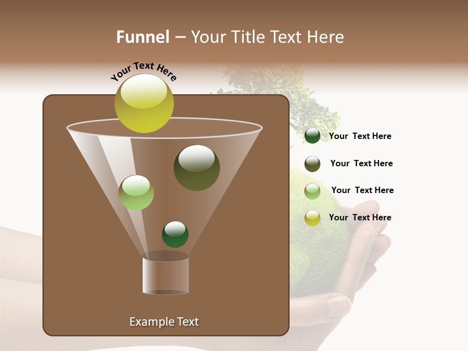 White Energy Ecology PowerPoint Template