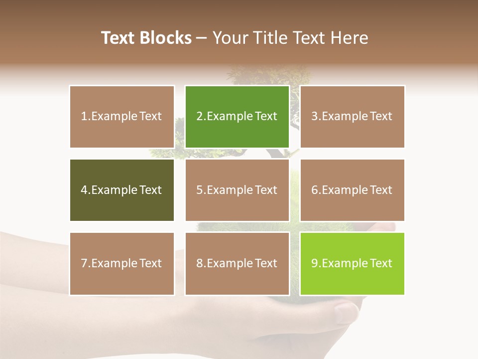 White Energy Ecology PowerPoint Template