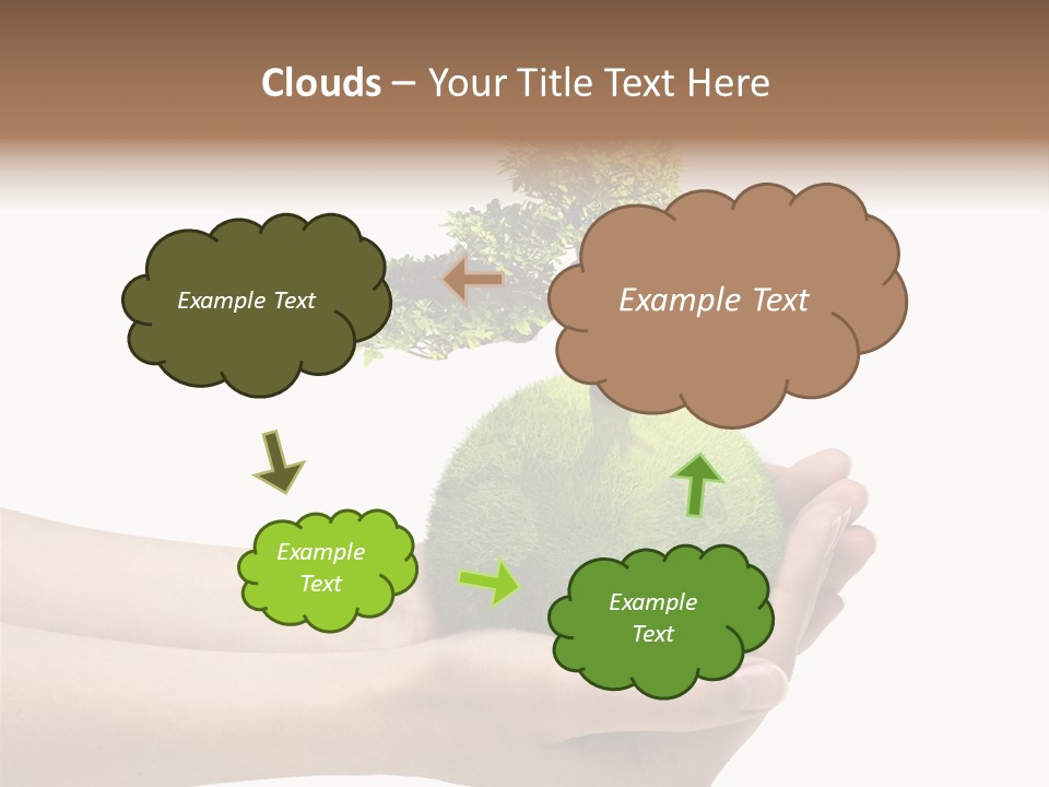 White Energy Ecology PowerPoint Template