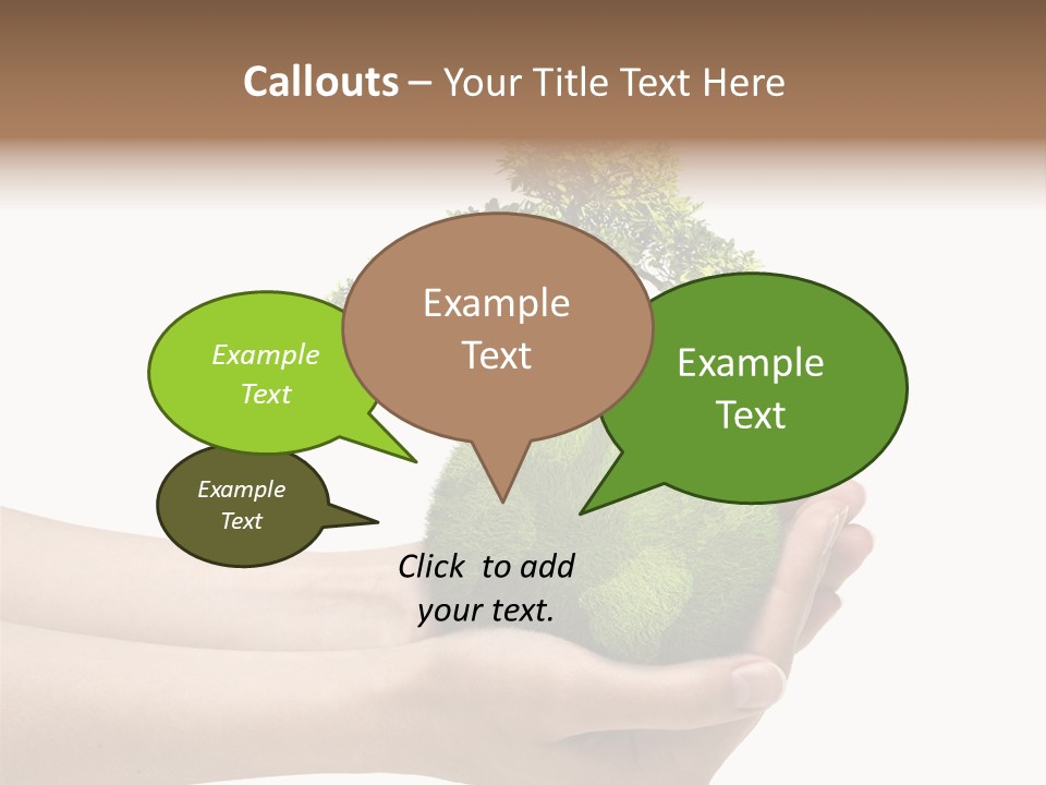 White Energy Ecology PowerPoint Template