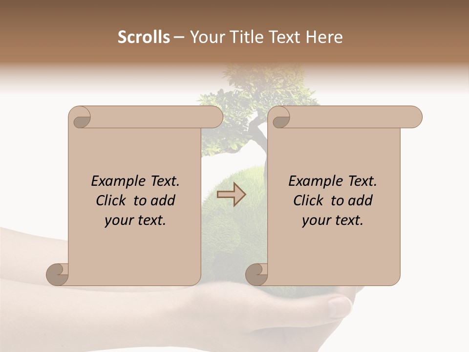 White Energy Ecology PowerPoint Template