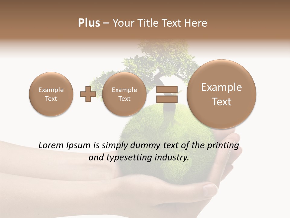 White Energy Ecology PowerPoint Template
