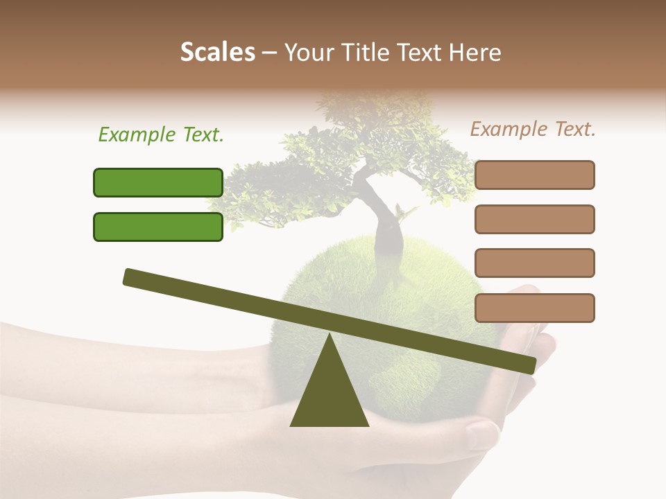 White Energy Ecology PowerPoint Template