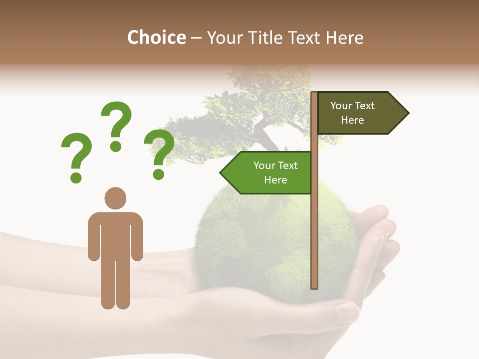 White Energy Ecology PowerPoint Template