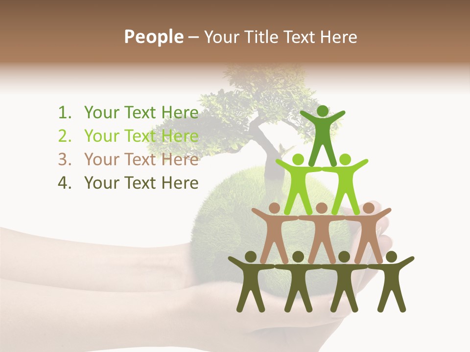 White Energy Ecology PowerPoint Template