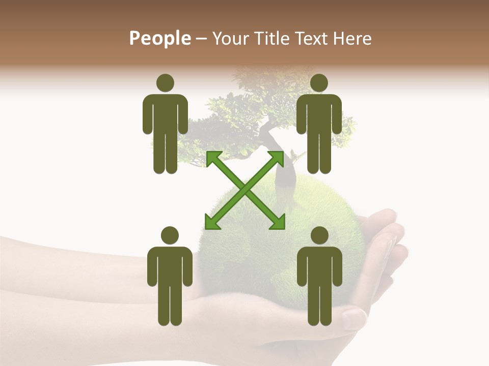 White Energy Ecology PowerPoint Template