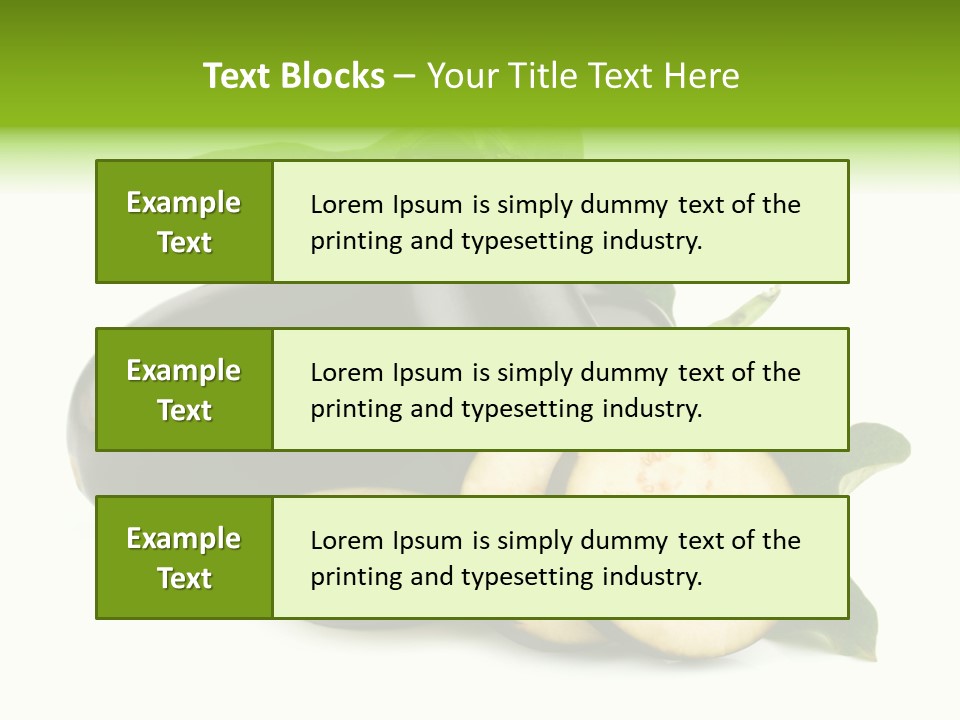Ripe Background Still Life PowerPoint Template