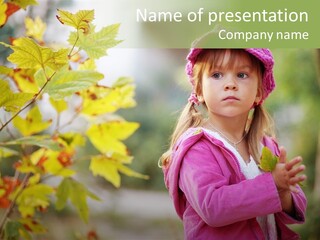 Childhood Innocence Funny PowerPoint Template