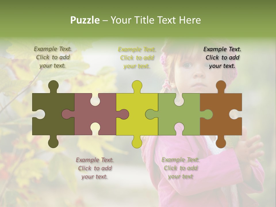 Childhood Innocence Funny PowerPoint Template