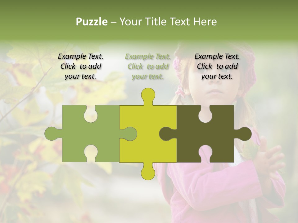 Childhood Innocence Funny PowerPoint Template