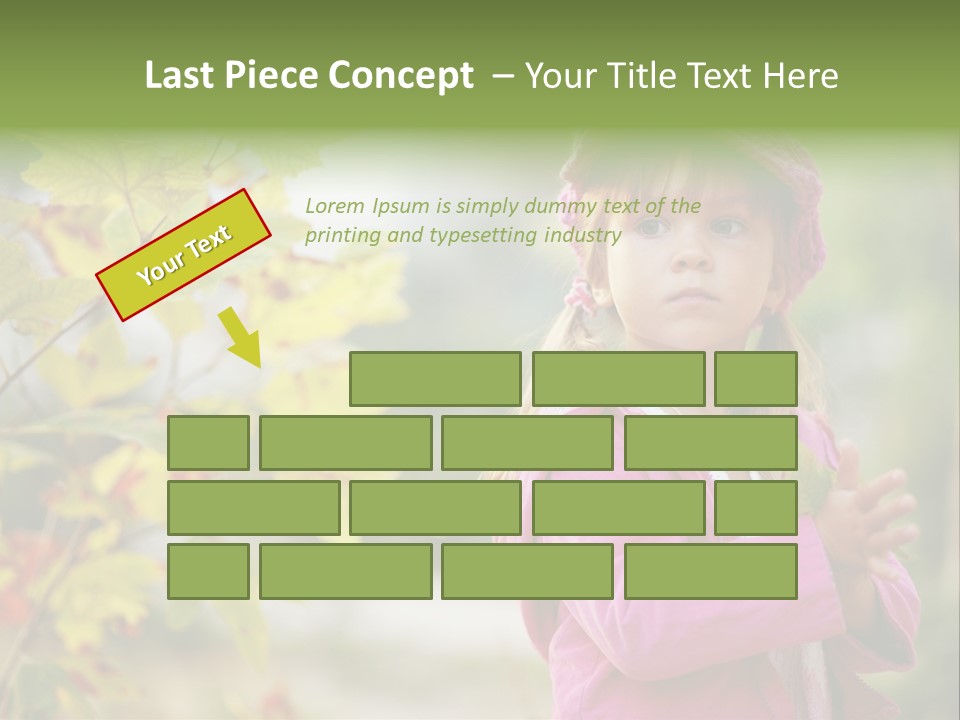 Childhood Innocence Funny PowerPoint Template