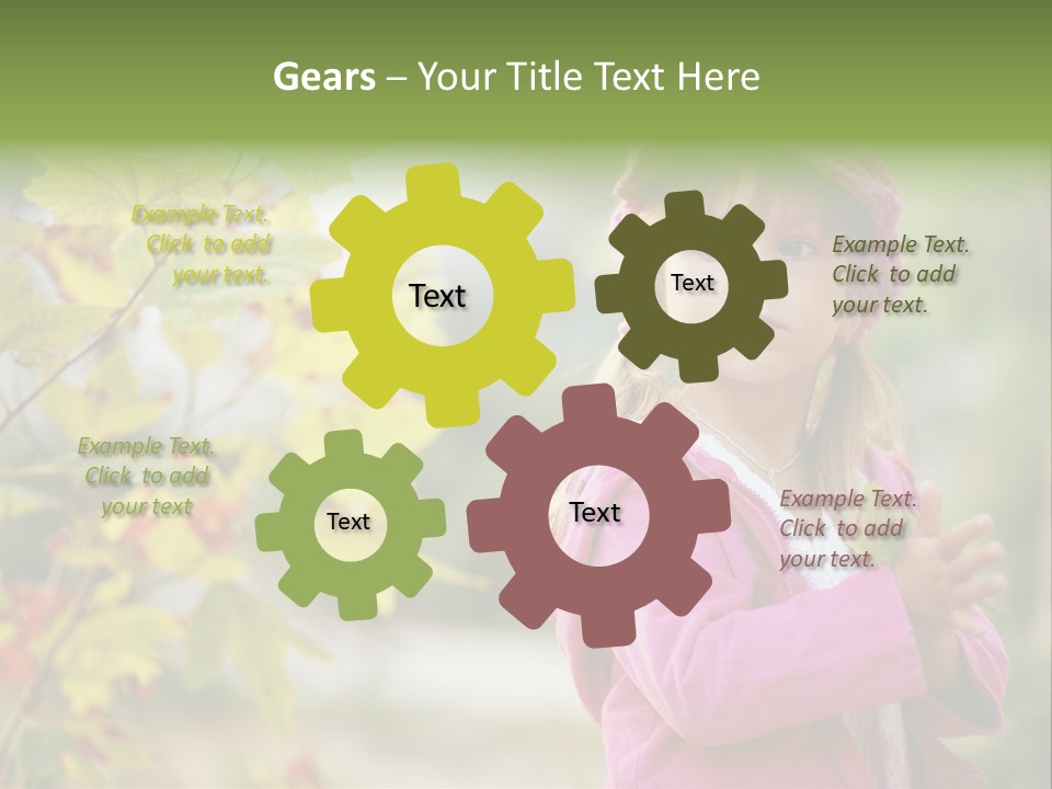 Childhood Innocence Funny PowerPoint Template