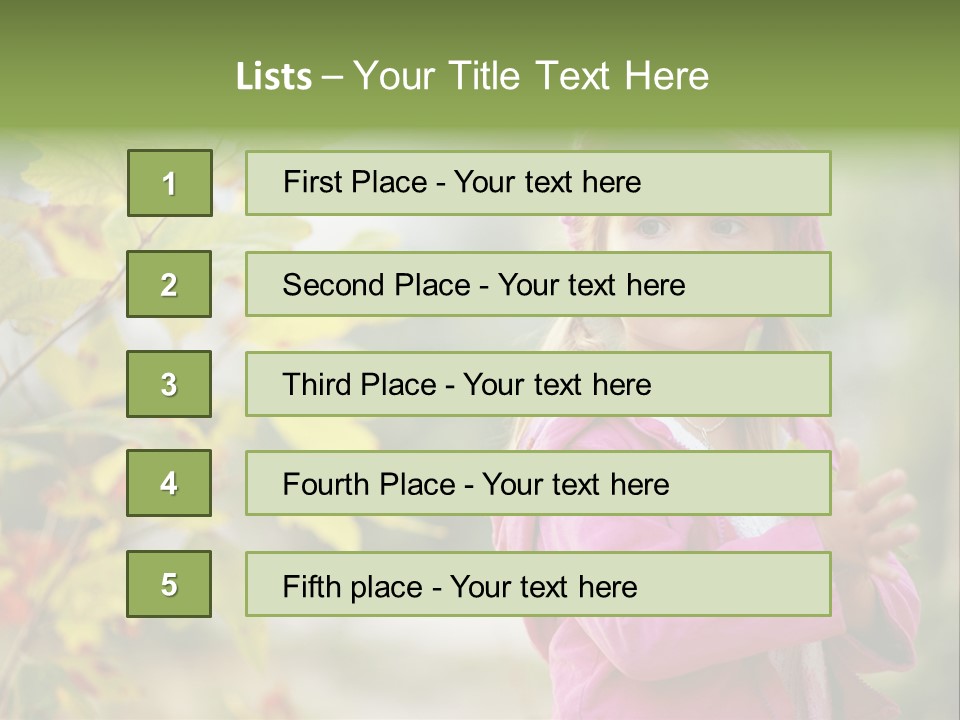 Childhood Innocence Funny PowerPoint Template
