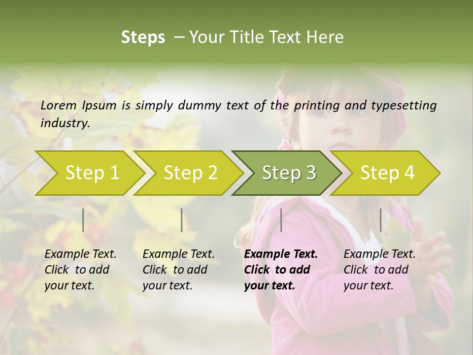 Childhood Innocence Funny PowerPoint Template