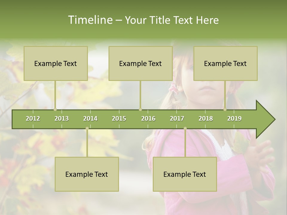 Childhood Innocence Funny PowerPoint Template