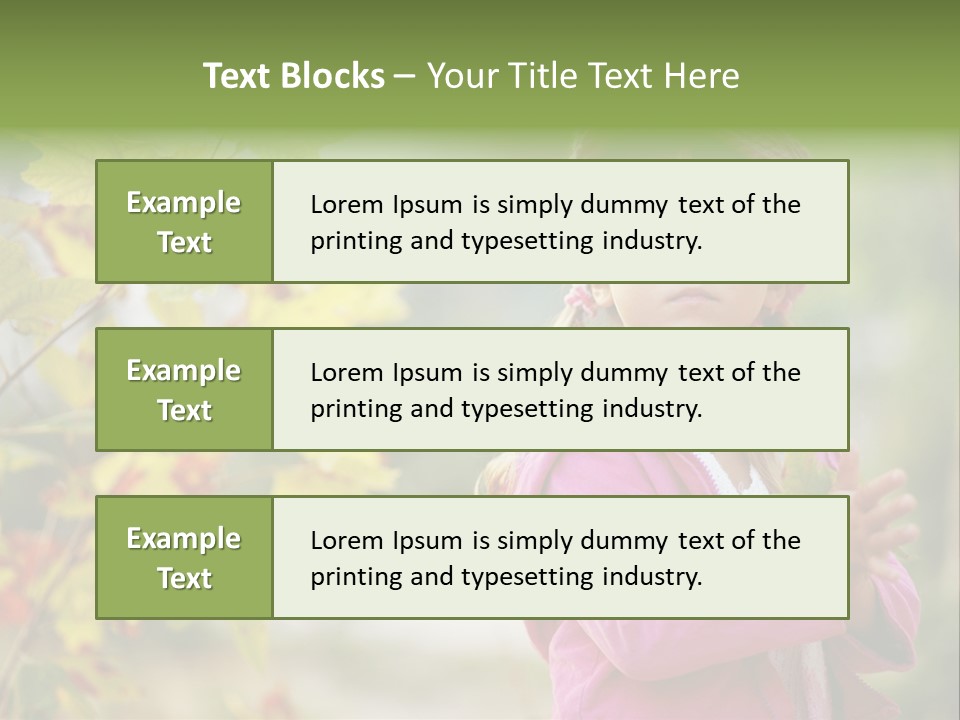 Childhood Innocence Funny PowerPoint Template