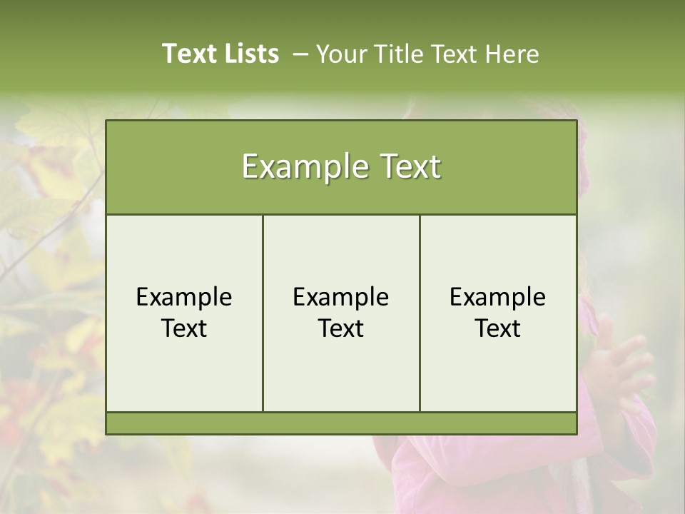 Childhood Innocence Funny PowerPoint Template