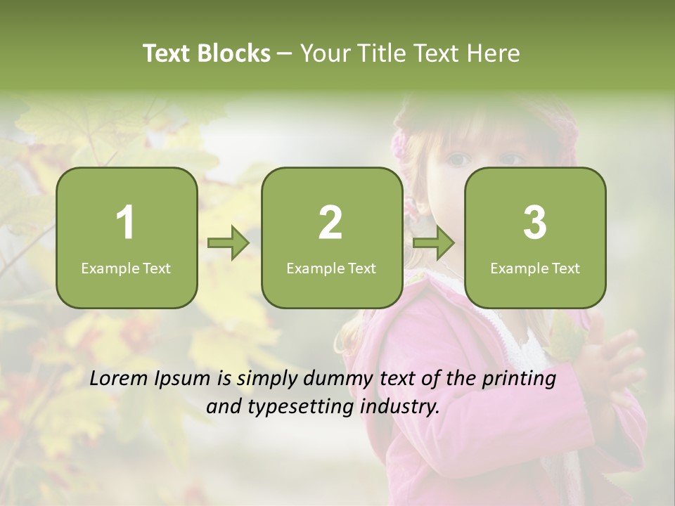 Childhood Innocence Funny PowerPoint Template