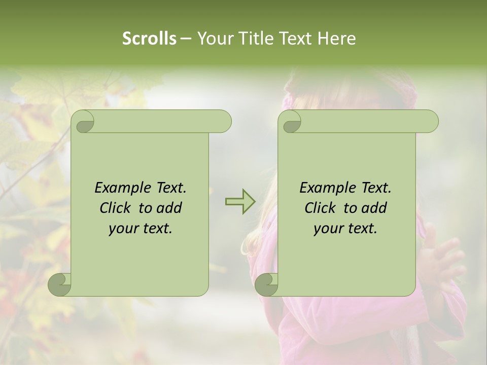 Childhood Innocence Funny PowerPoint Template