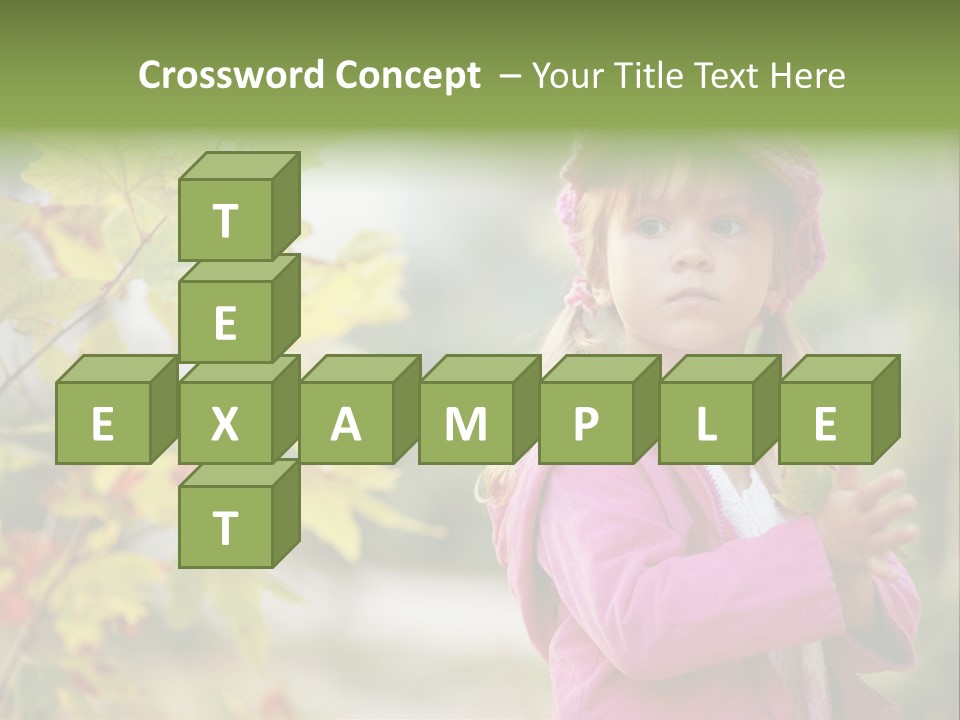 Childhood Innocence Funny PowerPoint Template