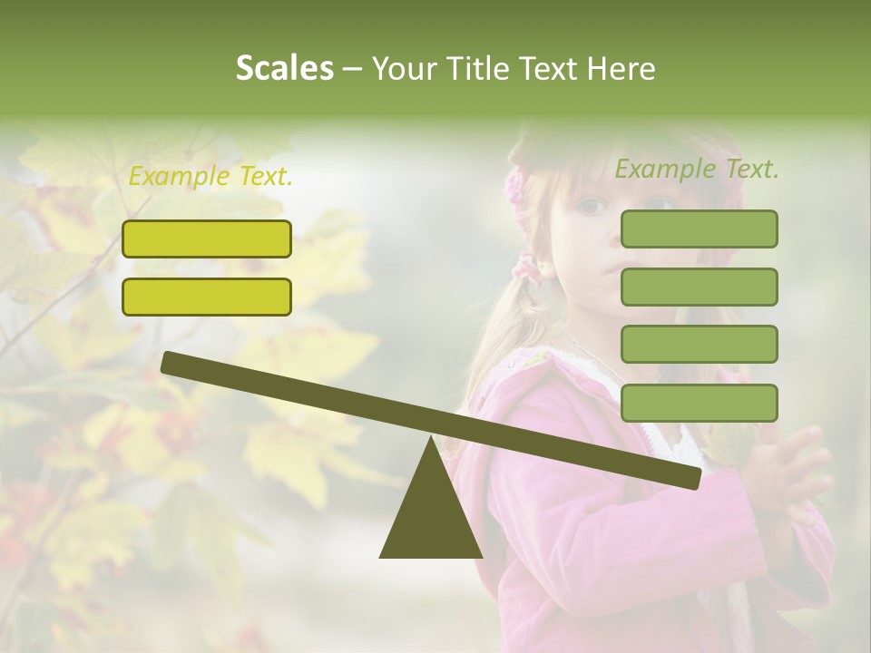 Childhood Innocence Funny PowerPoint Template