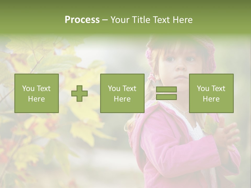 Childhood Innocence Funny PowerPoint Template