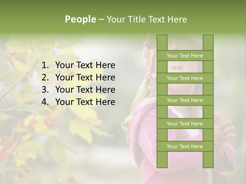 Childhood Innocence Funny PowerPoint Template