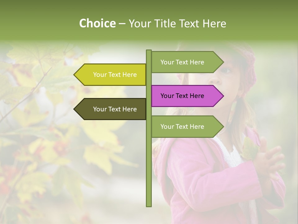 Childhood Innocence Funny PowerPoint Template