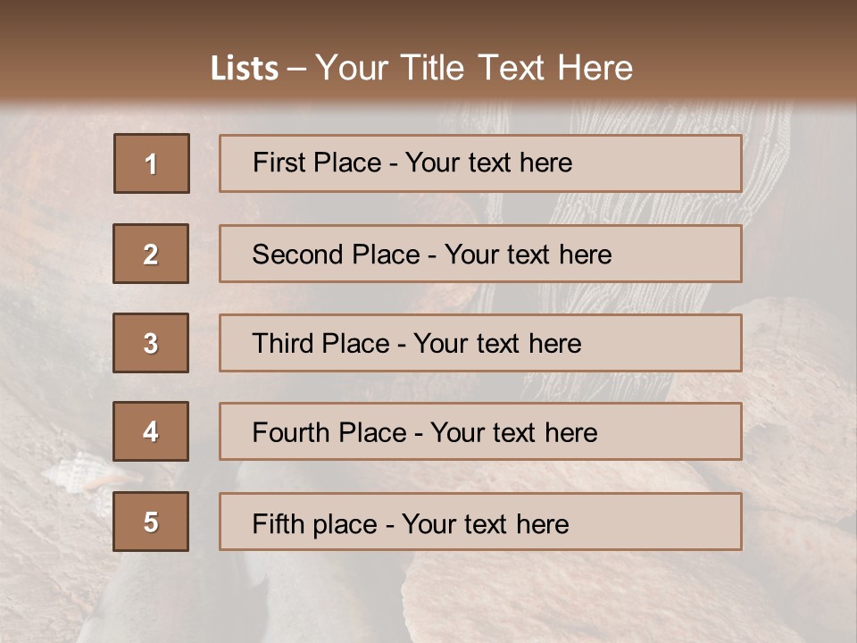 Religion Five Ancient PowerPoint Template
