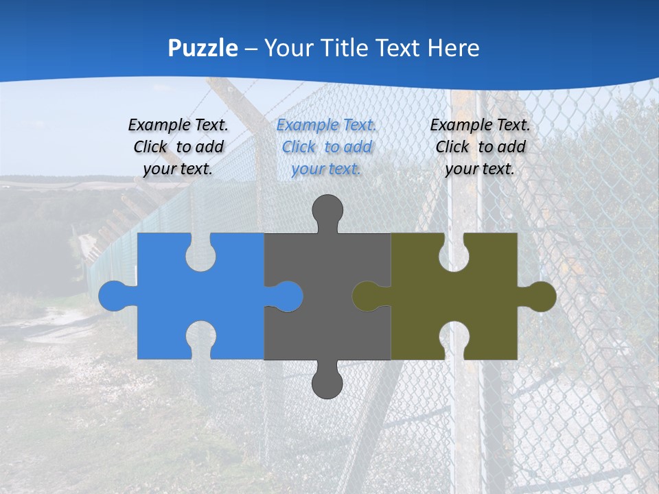 Barbwire Barbed Forbidden PowerPoint Template