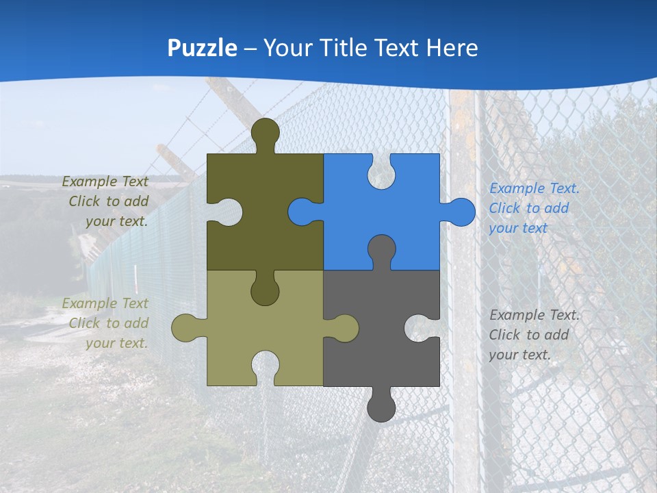 Barbwire Barbed Forbidden PowerPoint Template