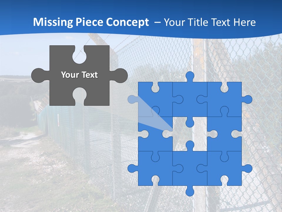 Barbwire Barbed Forbidden PowerPoint Template