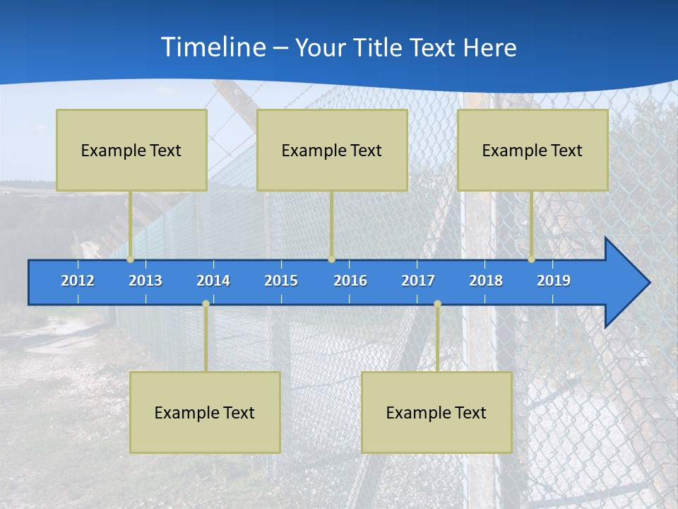 Barbwire Barbed Forbidden PowerPoint Template