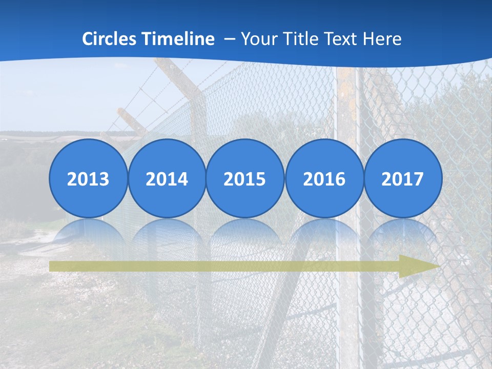 Barbwire Barbed Forbidden PowerPoint Template