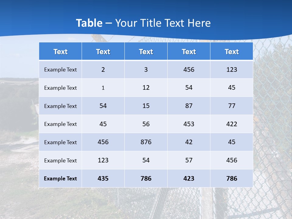 Barbwire Barbed Forbidden PowerPoint Template