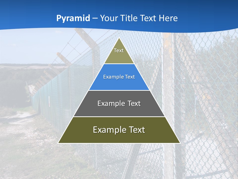 Barbwire Barbed Forbidden PowerPoint Template