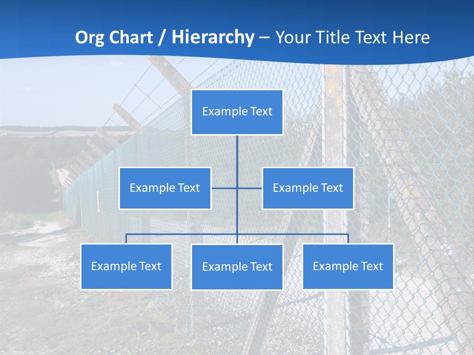 Barbwire Barbed Forbidden PowerPoint Template