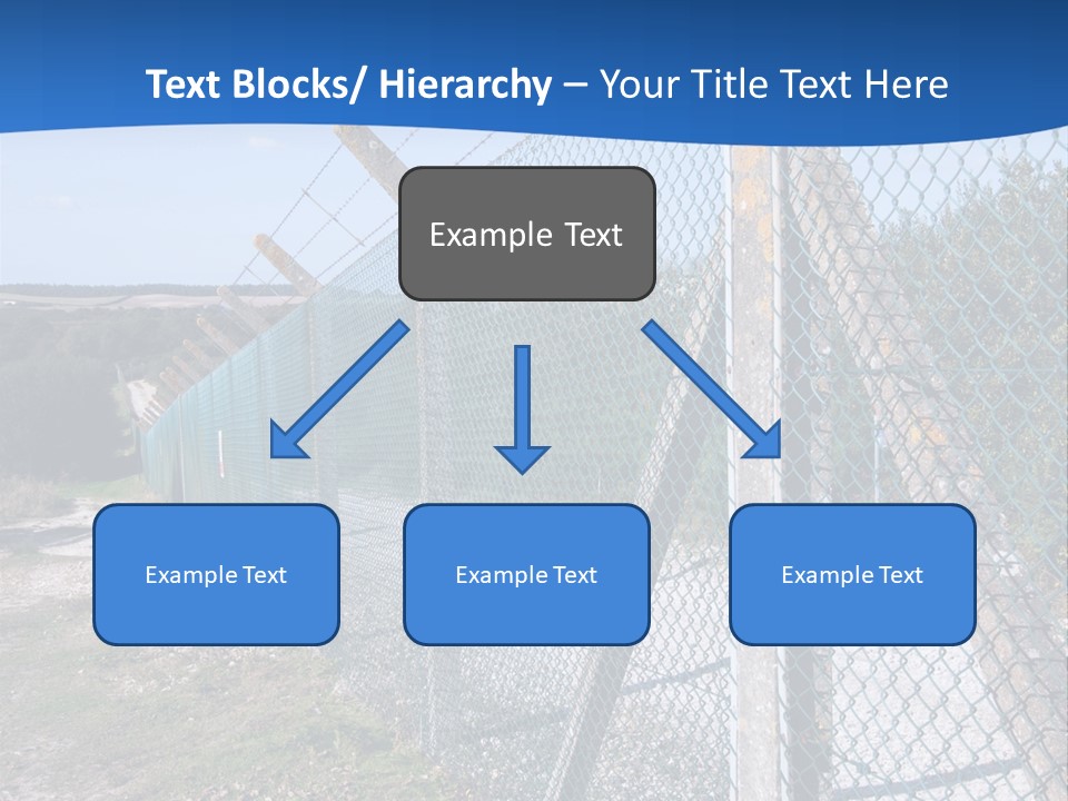 Barbwire Barbed Forbidden PowerPoint Template
