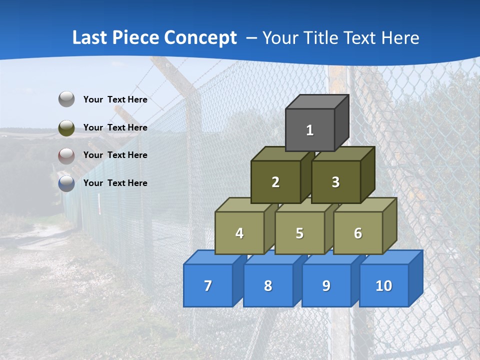 Barbwire Barbed Forbidden PowerPoint Template