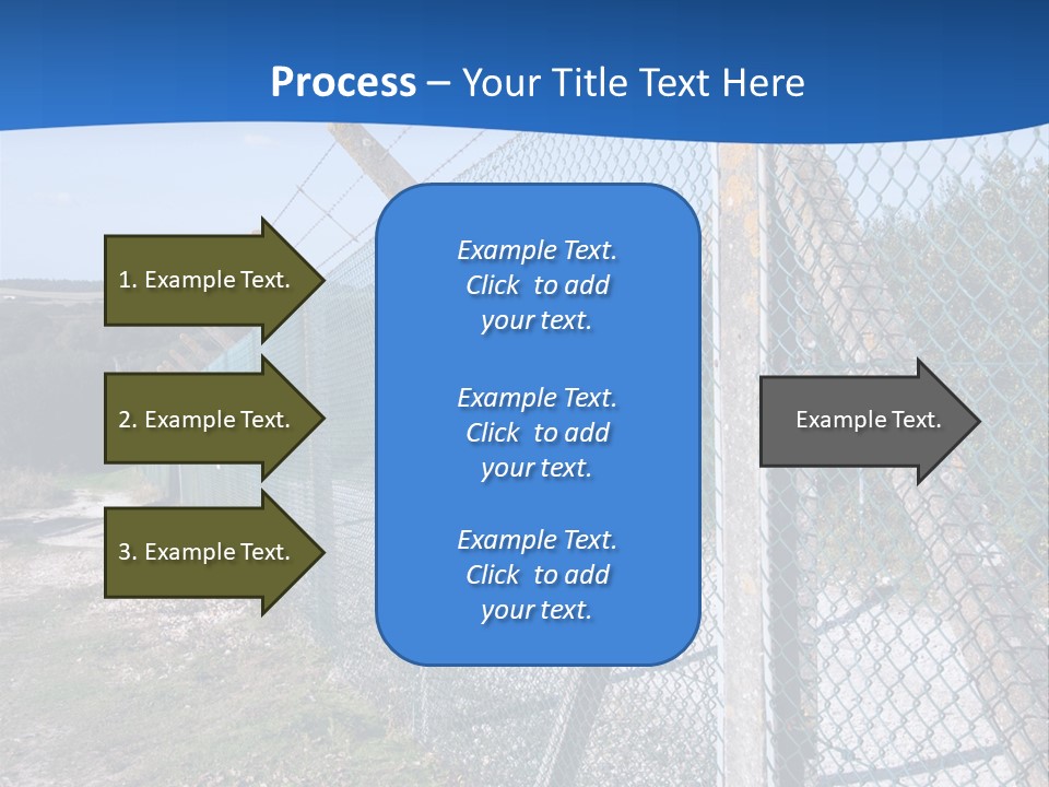 Barbwire Barbed Forbidden PowerPoint Template