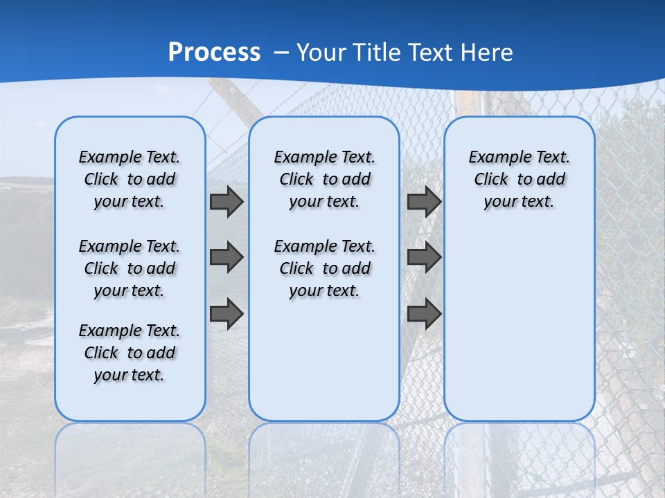 Barbwire Barbed Forbidden PowerPoint Template