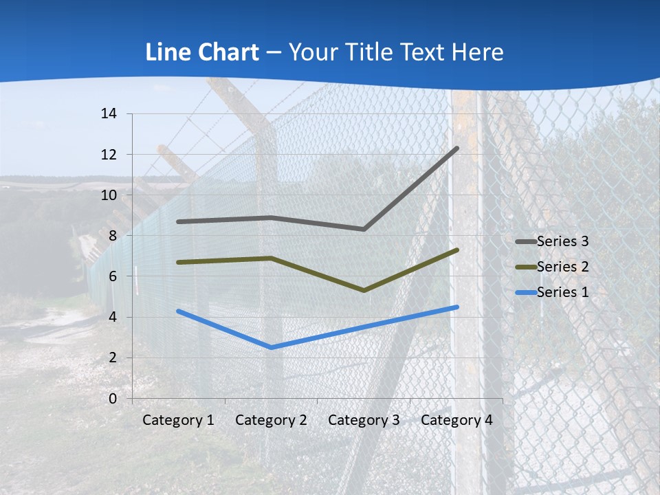 Barbwire Barbed Forbidden PowerPoint Template