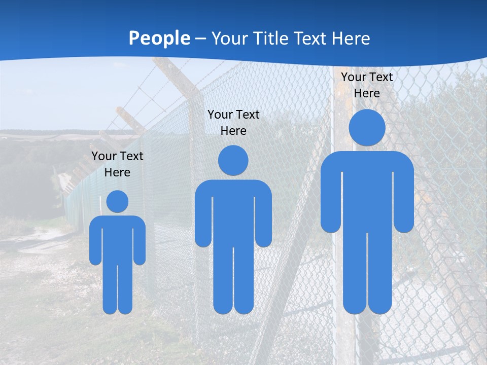 Barbwire Barbed Forbidden PowerPoint Template