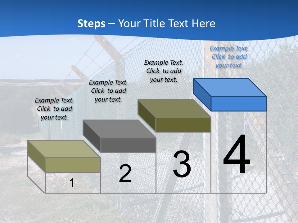 Barbwire Barbed Forbidden PowerPoint Template