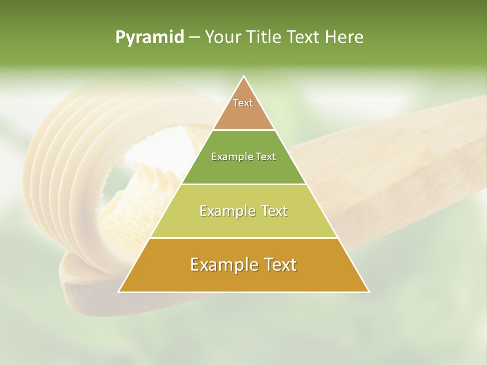 Fresh Milk Product Margarine PowerPoint Template