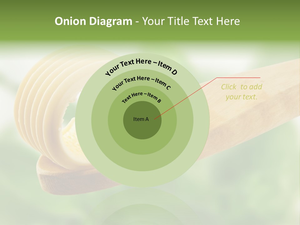 Fresh Milk Product Margarine PowerPoint Template